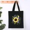 Canvas Tote Bag Embroidery Kit with Sunflower Pattern, Embroidery Kits for Beginners Adults, Arts and DIY Crafts Embroidery Starter kit, Include Stamped Embroidery Bag, Color Threads, Embroidery Tools